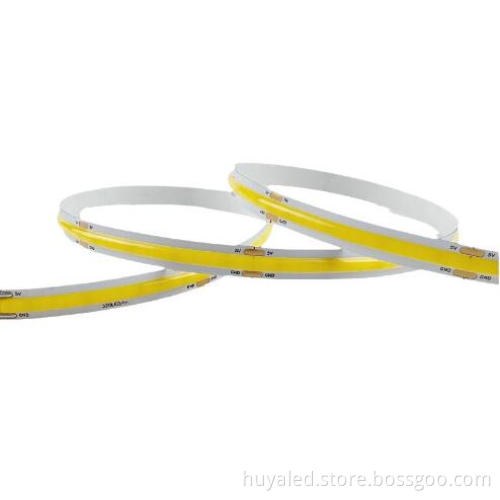 Wholesale Custom Flexible Soft Silicone LED Neon Light Strip 5V USB COB LED Strip Lights